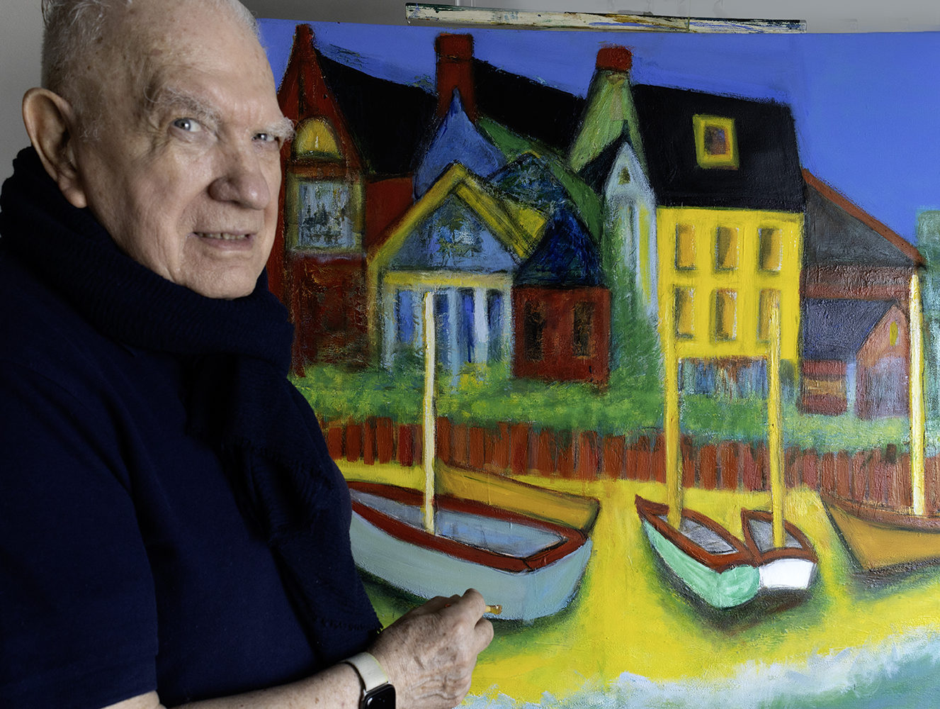 Pintor, artista plástico, Jorge Cárrega.